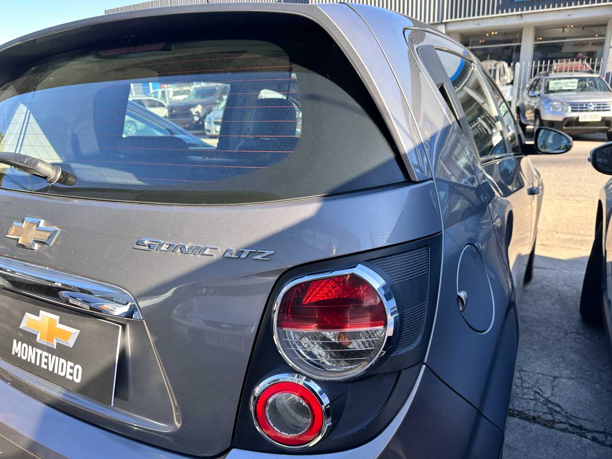 CHEVROLET SONIC LTZ HB 1.6 EXTRA FULL 2012